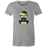 Meerkat in Cap AS Colour - Women's Maple Tee