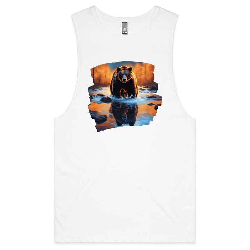 Water Bear AS Colour Barnard - Mens Tank Top Tee Ogo Merch