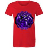 Shining Purple Dragon AS Colour Women's Maple Tee