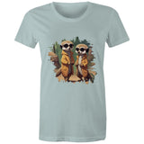 Cool Meerkats AS Colour - Women's Maple Tee