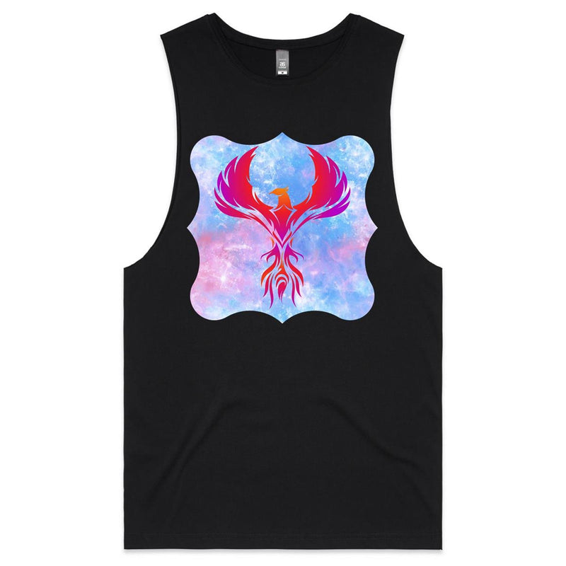 Red Phoenix AS Colour Barnard Mens Tank Top Tee Ogo Merch