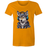 Gaming Wolf AS Colour - Women's Maple Tee