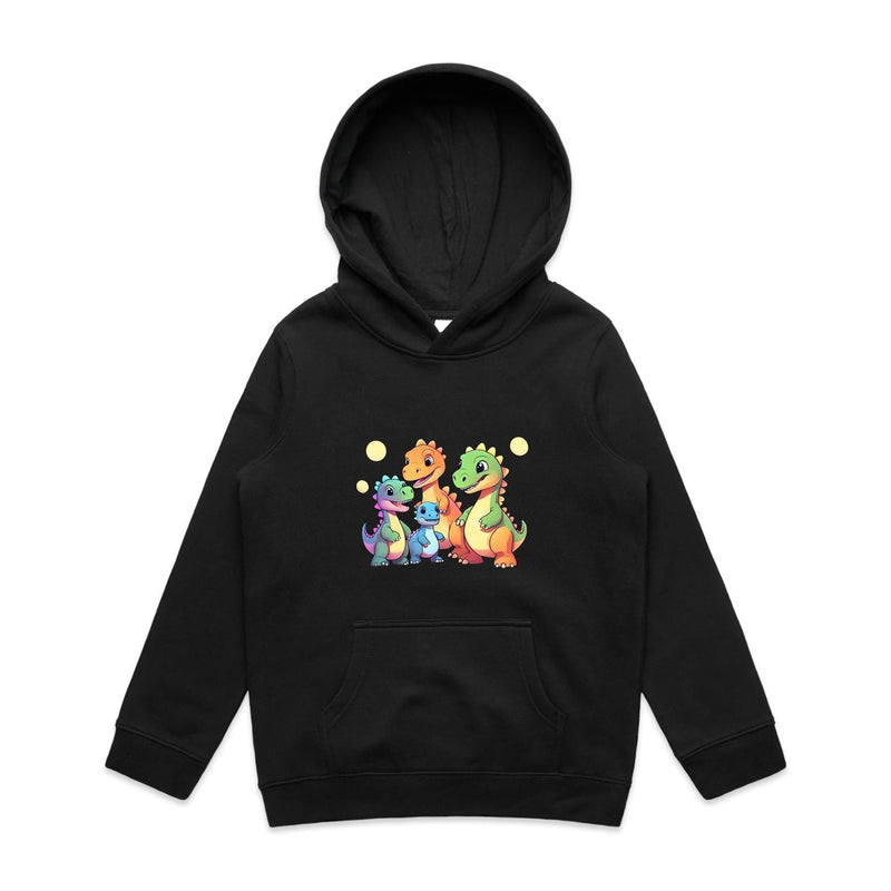 Baby Dinosaurs AS Colour - Youth Supply Hood Ogo Merch