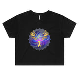 Gold Eagle AS Colour - Women's Crop Tee