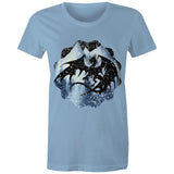 Dragon Silhouette AS Colour - Women's Maple Tee