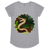 Jungle Snake AS Colour Mali Womens Scoop Neck TShirt