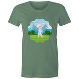 Colourful Pegasus AS Colour - Women's Maple Tee