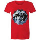 Dragon Silhouette AS Colour - Women's Maple Tee