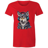 Gaming Wolf AS Colour - Women's Maple Tee