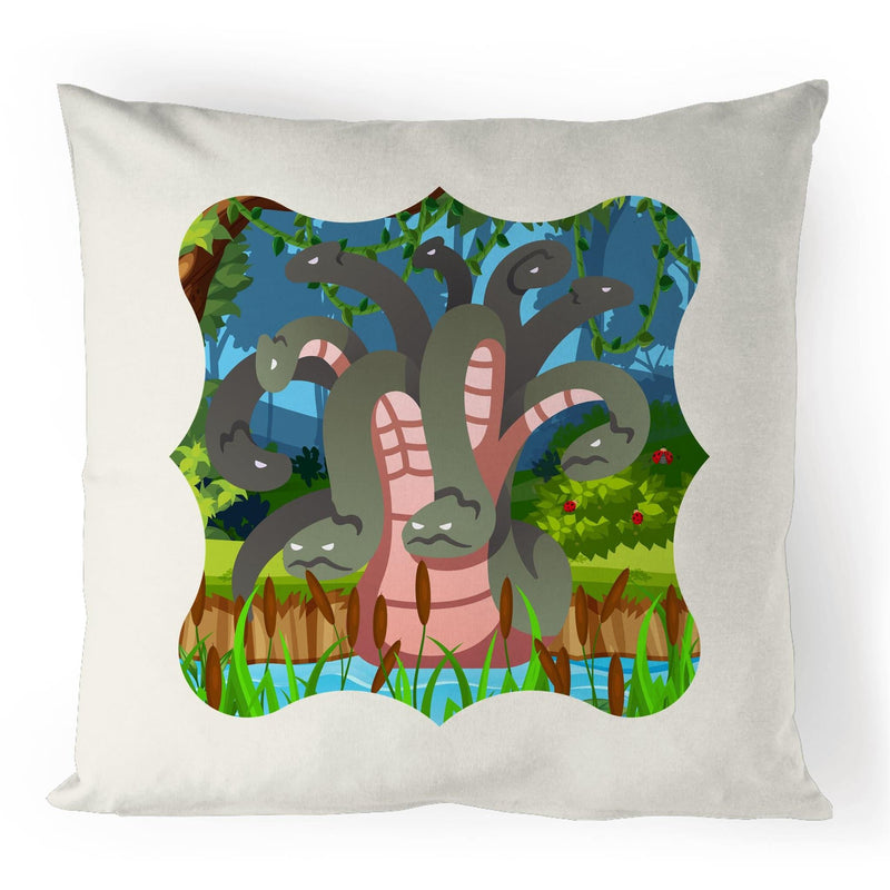 Swamp Hydra 100% Linen Cushion Cover Ogo Merch