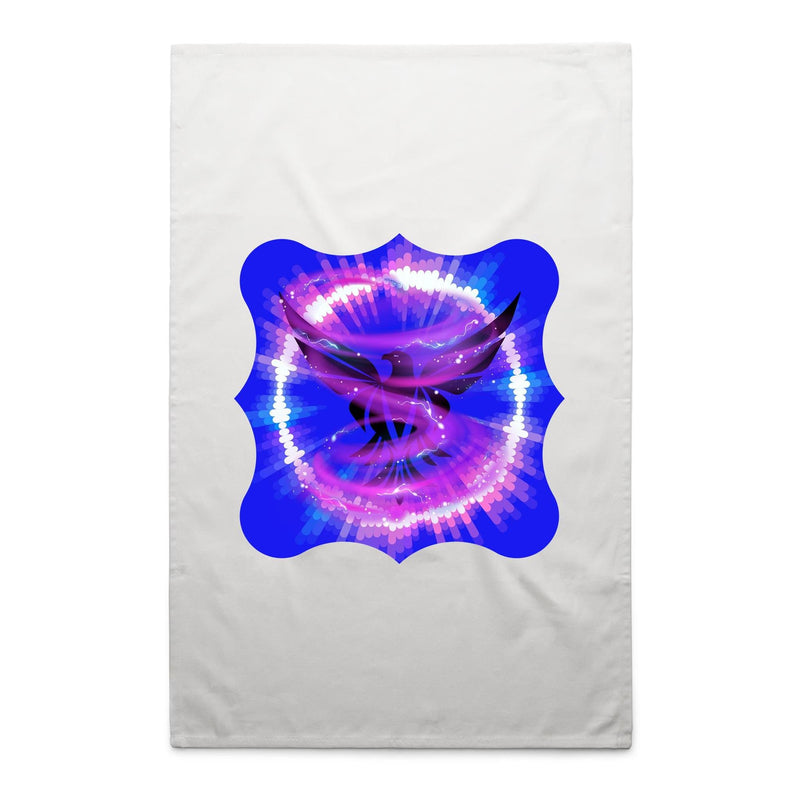 Eagle in Swirl AS Colour Tea Towel Ogo Merch