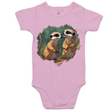 Meerkats AS Colour Mini Me Baby Onesie Romper