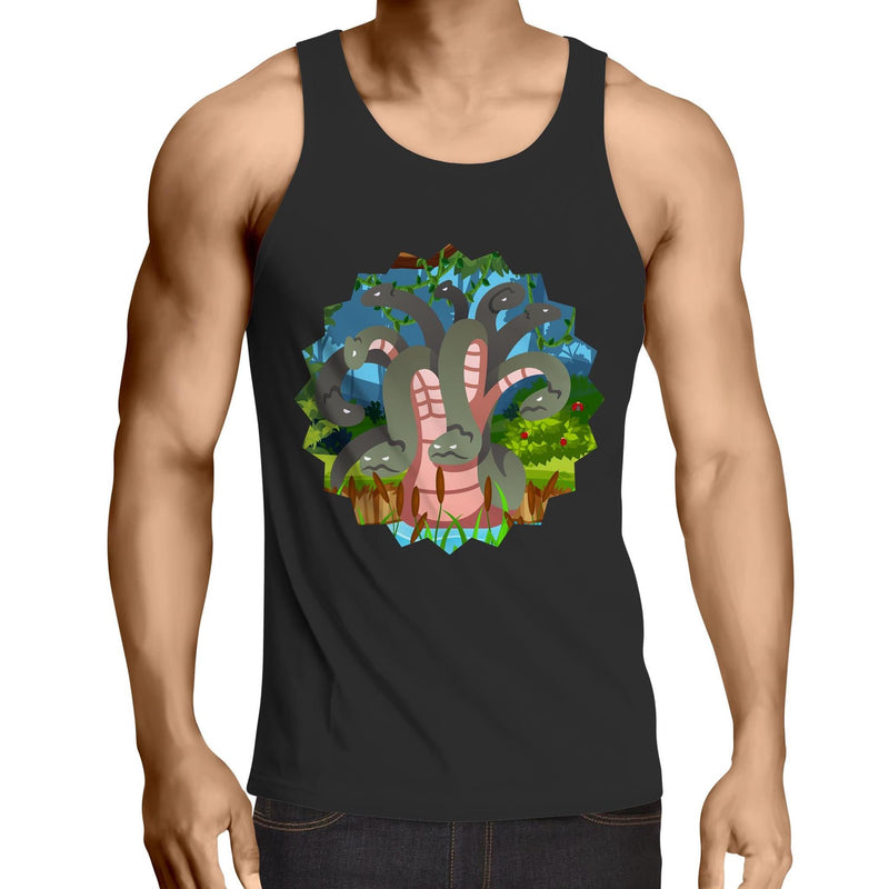 Swamp Hydra AS Colour Lowdown Mens Singlet Top Ogo Merch