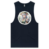 Framed Elf AS Colour Barnard - Mens Tank Top Tee