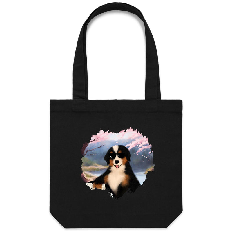 Cool Dog AS Colour Carrie Canvas Tote Bag Ogo Merch