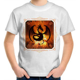 Volcanic Dragon AS Colour Kids Youth TShirt