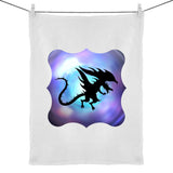 Glowing Dragon Cotton Tea Towel