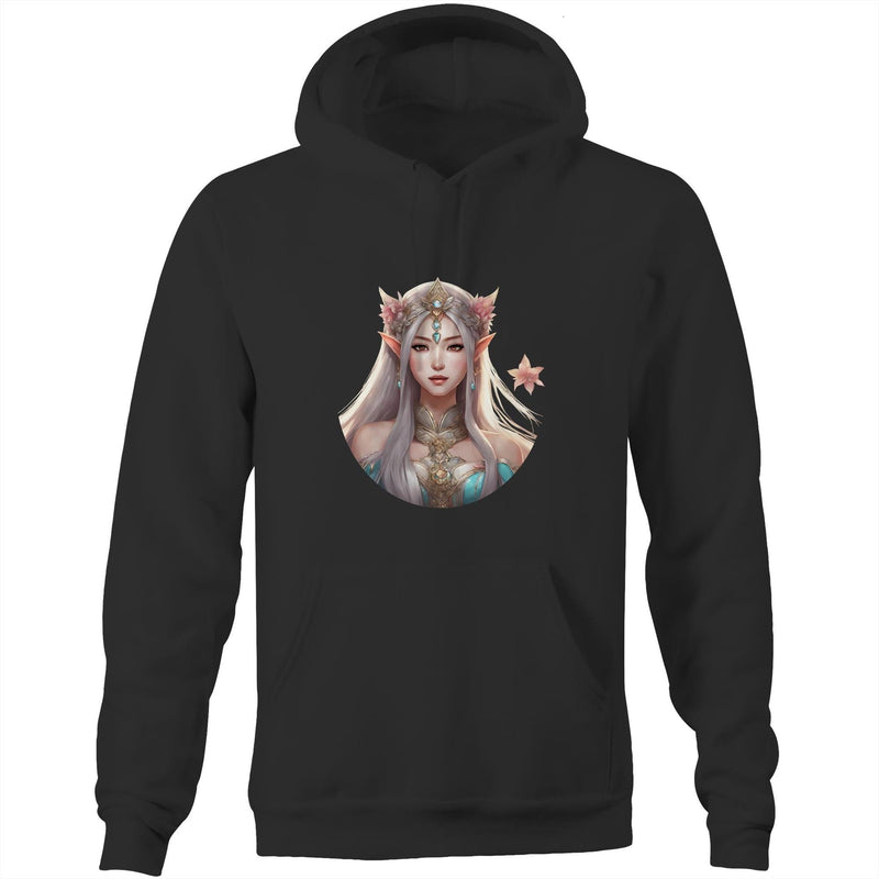Mythical Elf AS Colour Stencil - Pocket Hoodie Sweatshirt Ogo Merch