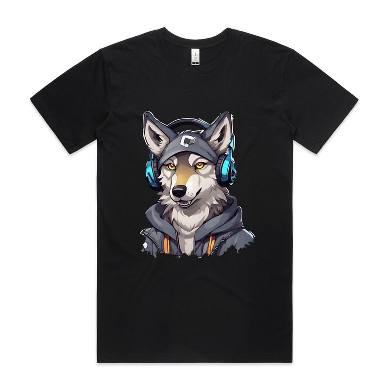 Gaming Wolf AS Colour Staple Organic Tee Ogo Merch