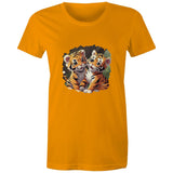 Baby Tigers AS Colour - Women's Maple Tee