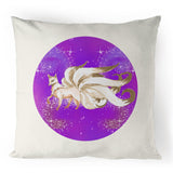 Shining Nine Tailed Fox Cushion Cover