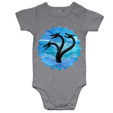 Ocean Hydra AS Colour Mini Me Baby Onesie Romper