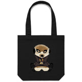 Meerkat in Hoodie AS Colour - Carrie - Canvas Tote Bag