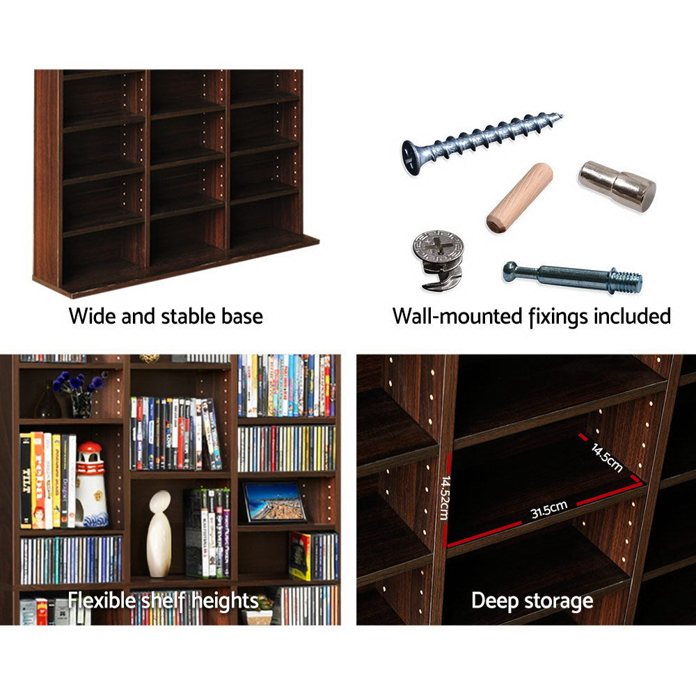 Artiss Adjustable Shelf  - Expresso