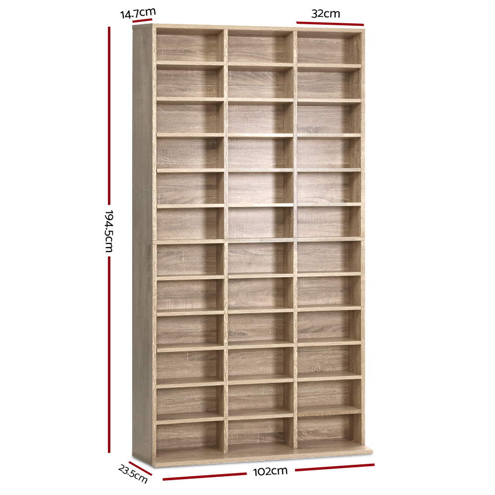 Artiss Adjustable Shelf  - Oak