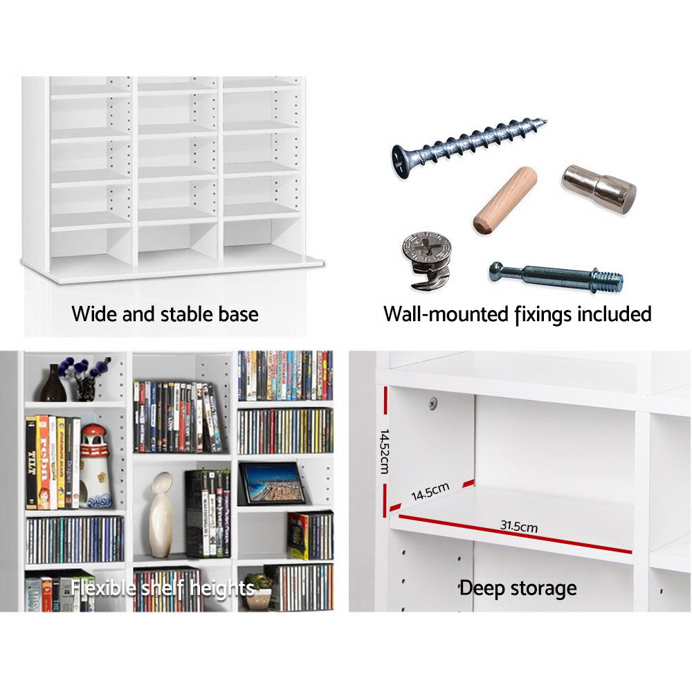 Artiss Adjustable Shelf - White