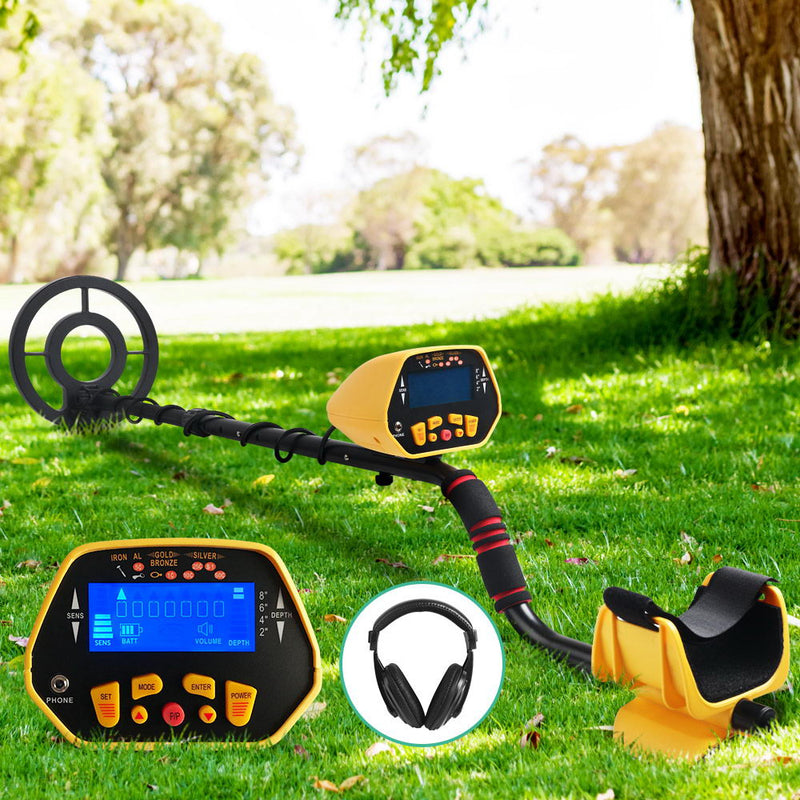 Metal Detector 180MM Deep Sensitive Waterproof Treasure Hunter Gold Digger Yellow Dropshipzone