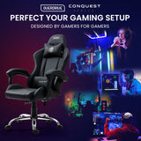 OVERDRIVE Conquest Series Reclining Gaming Office Chair