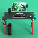 RGB Gaming Desk -Red New 140cm