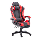 Gaming Chair Racer Recliner Large Black Red