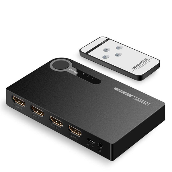 UGREEN 1 x 3 HDMI Switch - Black (40234) Dropshipzone
