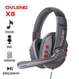 Ovleng X6 Wired Stereo Headphone