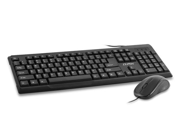 USB KEYBOARD AND MOUSE COMBO SET- Black