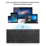 Ultra Slim Wireless Bluetooth Keyboard