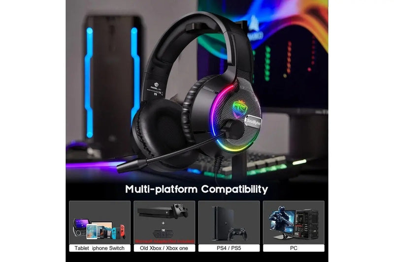 SoulBytes S19 RGB Gaming Headphones Dropshipzone